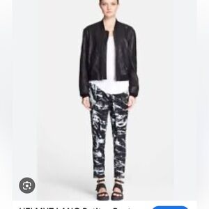 Helmut Lang pants Tera Print Jogger Sweatpants Pants Large New no tags R.$495